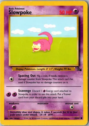 Slowpoke Flegmon Exemplar 2,95 €