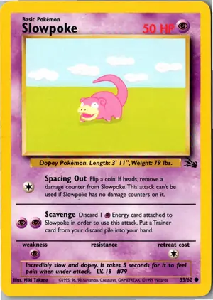 Slowpoke Flegmon Exemplar 2,95 €