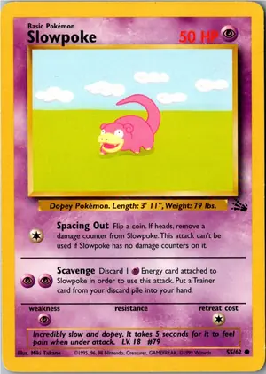 Slowpoke Flegmon Exemplar 2,95 €