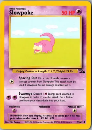 Slowpoke Flegmon Exemplar 2,95 €
