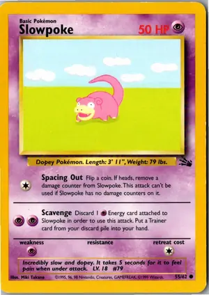 Slowpoke Flegmon Exemplar 2,95 €