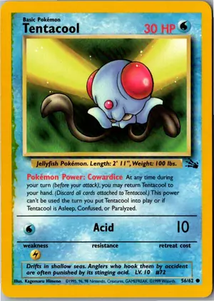 Tentacool Tentacha Exemplar 2,95 €