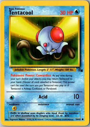 Tentacool Tentacha Exemplar 2,95 €