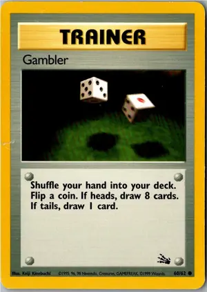 Gambler Spieler Exemplar 1,95 €