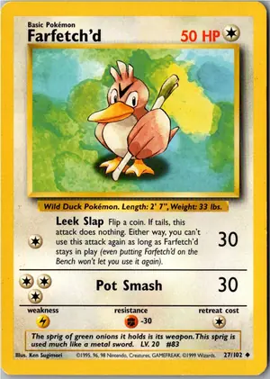 Farfetch'd Porenta Exemplar 2,95 €