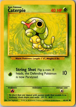 Caterpie Raupy Exemplar 2,95 €