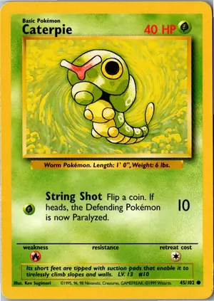 Caterpie Raupy Exemplar 2,95 €
