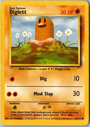 Diglett Digda Exemplar 2,95 €