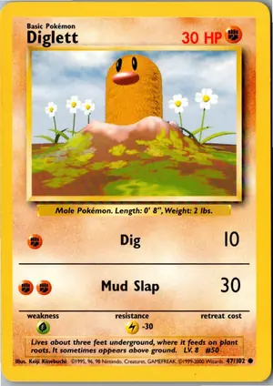 Diglett Digda Exemplar 2,95 €
