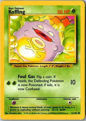 Koffing Smogon Exemplar 2,95 €