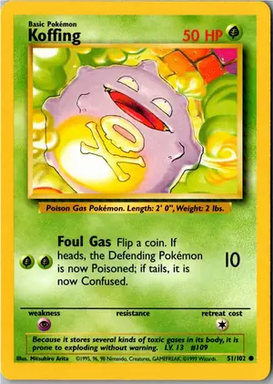 Koffing Smogon Exemplar 2,95 €