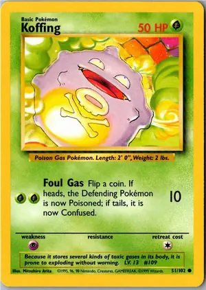 Koffing Smogon Exemplar 2,95 €