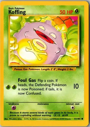 Koffing Smogon Exemplar 2,95 €