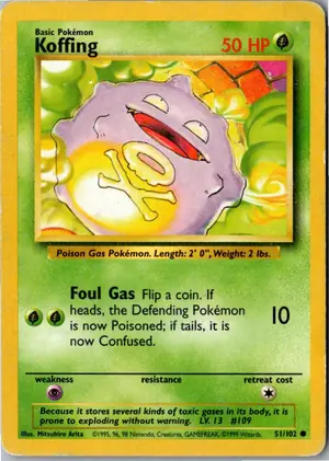 Koffing Smogon Exemplar 2,95 €