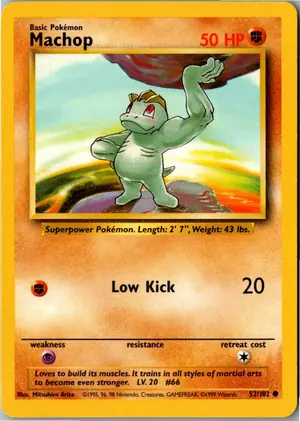 Machop Machollo Exemplar 2,95 €
