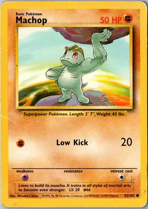 Machop Machollo Exemplar 2,95 €