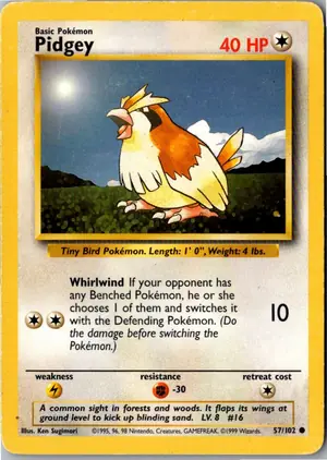Pidgey Taubsi Exemplar 1,95 €