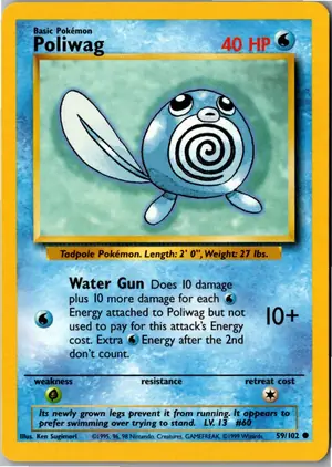 Poliwag Quapsel Exemplar 2,95 €