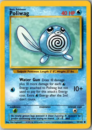 Poliwag Quapsel Exemplar 2,95 €