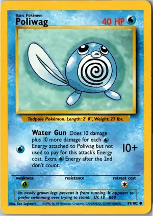 Poliwag Quapsel Exemplar 2,95 €