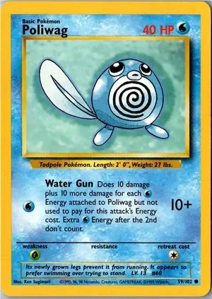 Poliwag Quapsel Exemplar 2,95 €
