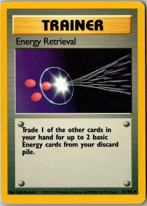Energy Retrieval Energiezugewinnung Exemplar 2,95 €