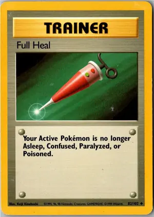 Pokémon-Karte Full Heal Hyperheiler 82/102 Grundset