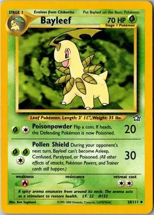 Bayleef Lorblatt Exemplar 3,95 €