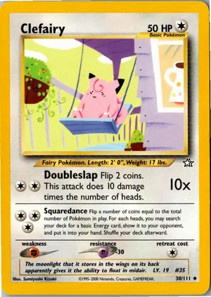Clefairy Piepi Exemplar 2,95 €