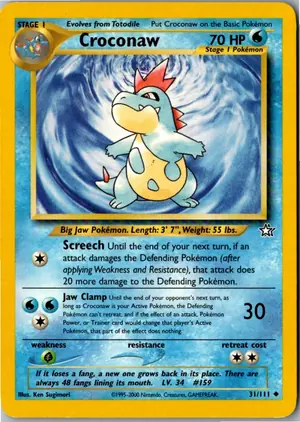 Croconaw Tyracroc Exemplar 2,95 €