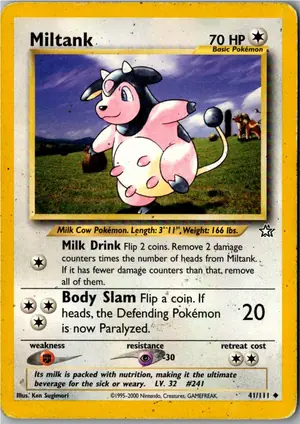 Pokémon-Karte Miltank 41/111 Neo Genesis