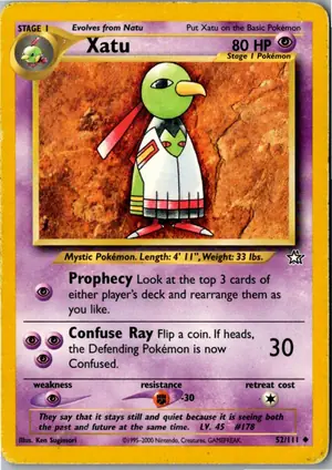 Pokémon-Karte Xatu 52/111 Neo Genesis