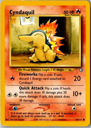 Cyndaquil Feurigel Exemplar 2,95 €