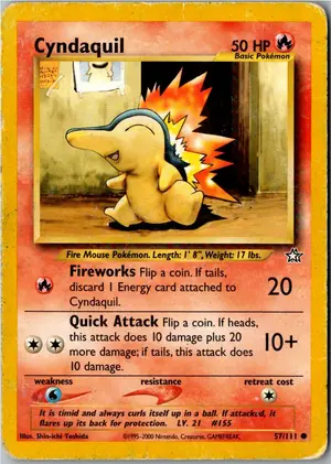 Cyndaquil Feurigel Exemplar 2,95 €