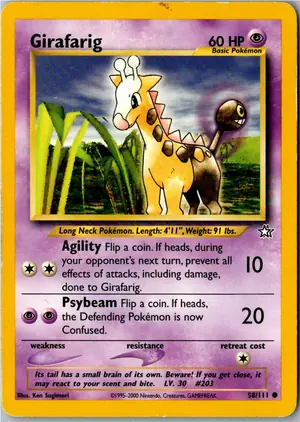 Girafarig Exemplar 1,95 €