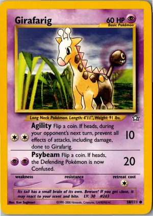 Girafarig Exemplar 1,95 €