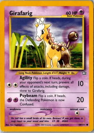 Girafarig Exemplar 1,95 €
