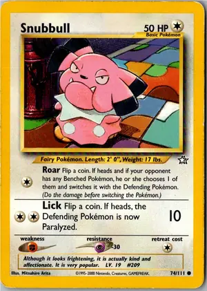 Snubbull Exemplar 2,95 €