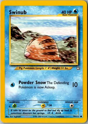Swinub Quiekel Exemplar 1,95 €