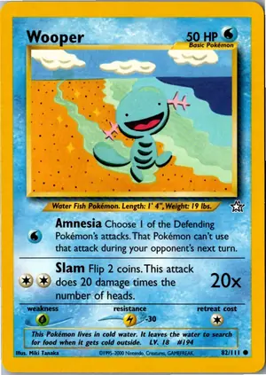 Wooper Felino Exemplar 1,95 €