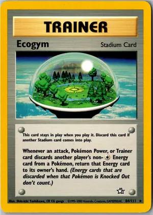 Pokémon-Karte Ecogym 84/111 Neo Genesis
