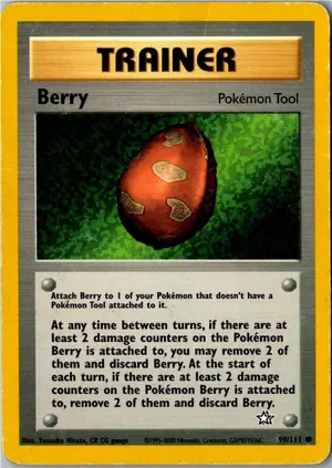 Pokémon-Karte Berry Beere 99/111 Neo Genesis