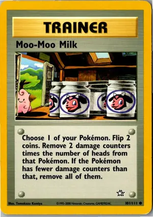 Pokémon-Karte Moo-Moo Milk Kuhmuh-Milch 101/111 Neo Genesis