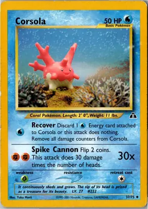 Corsola Corasonn Exemplar 3,95 €
