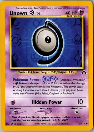 Unown [D] Icognito D Exemplar 2,95 €