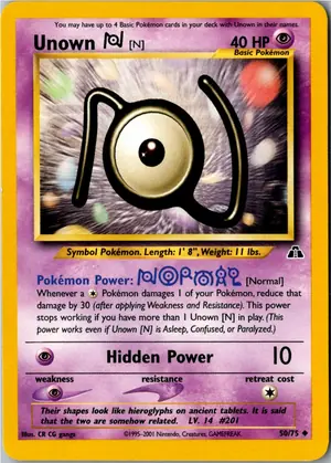 Unown [N] Icognito N Exemplar 2,95 €