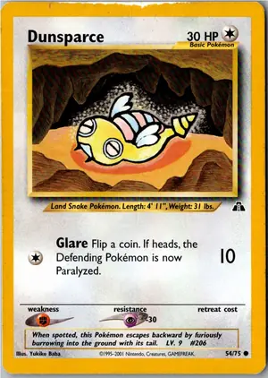 Dunsparce Dummisel Exemplar 2,95 €