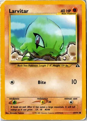 Larvitar Exemplar 2,95 €
