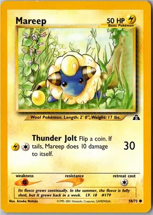 Mareep Voltilamm Exemplar 2,95 €