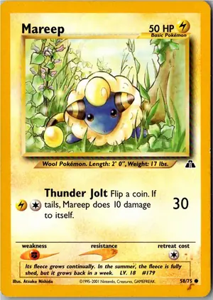 Mareep Voltilamm Exemplar 2,95 €